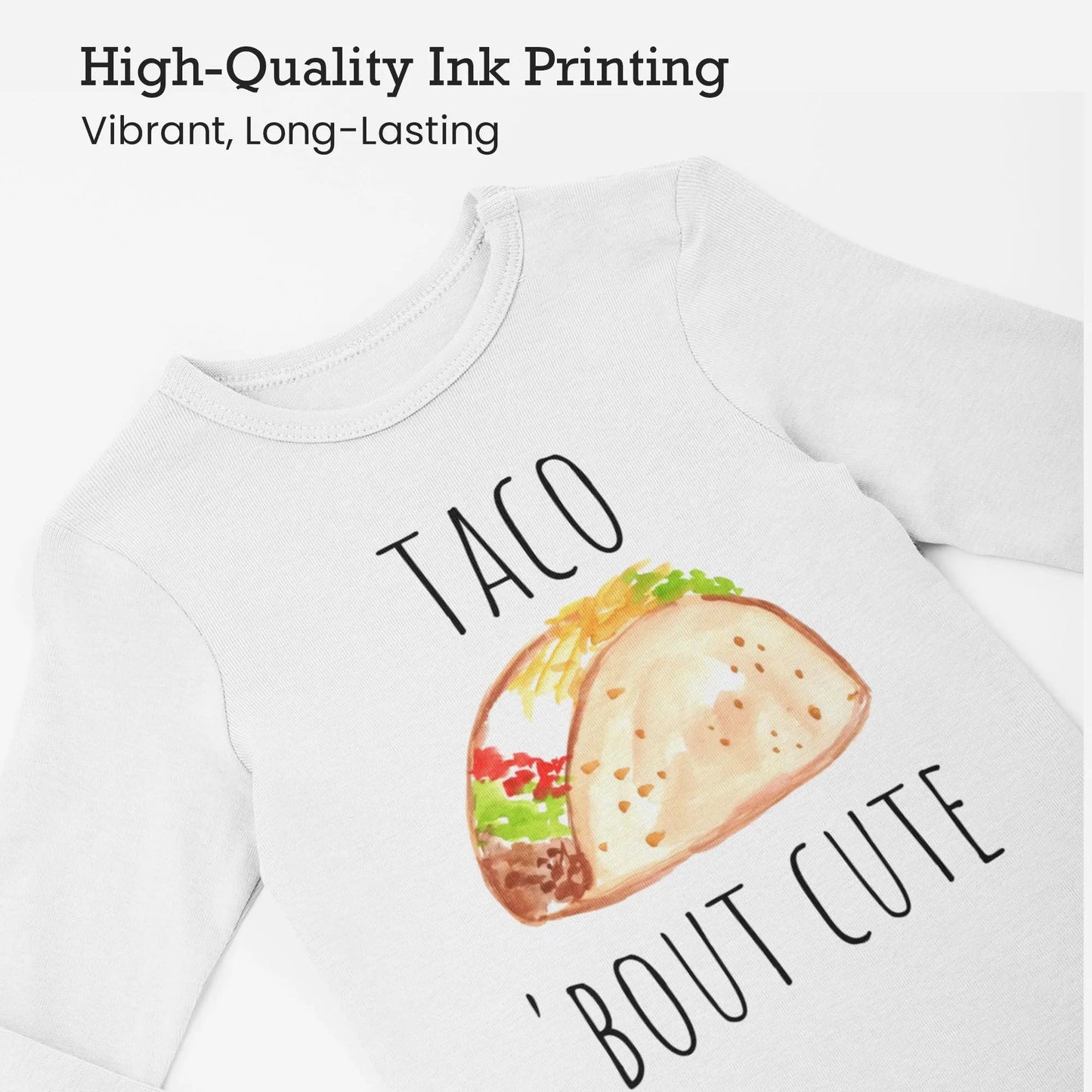 Lung Cancer Awareness White Ribbon - Baby Bodysuit